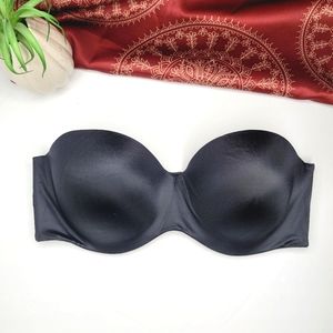 Lilyette Strapless Bra Black Size 40C